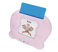 Picysa Tarjetas Didácticas Bilingües Interactivas de Aprendizaje para Niños, Tarjetas Flash Parlantes Duraderas para una Educación Atractiva, Ligeras y Recargables, 224 Educativas (Rosa)