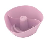 Picysa Tazón de Refrigerio para Taza Bandeja de Hamburguesa Reutilizable a Prueba de Derrames para Noches de Cine Plato de Frutas para Llevar Tazón de Refrigerio de Silicona para Actividades Al Aire