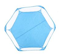 Picysa Tienda de Campaña Portátil para Mascotas Pequeñas, Jaula para Mascotas Ligera y Plegable para Exteriores, para Gatos, Perros, Conejos, Tela No Tejida, Azul (Azul)