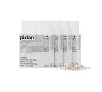 pidan Mezcla de Arena de Tofu para Gatos (Bolsa de 4 x 2,4 kg/6 L) 100% Natural sin Perfume con bentonita, aglutinación Extra Fuerte, Recogida sin Esfuerzo, desechable, Control de olores de Larga