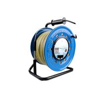 PIDAN TECH Medidor de Nivel de Agua con Cinta de Acero 30 m-300 m - Sensor de Nivel freático de Alta precisión con sonda de Acero Inoxidable, para pozos y monitoreo de Campo 300