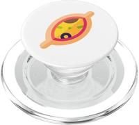 Pide Pizza turca de Pan Plano Masa Suave con levadura PopSockets PopGrip para MagSafe