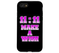 Pide un Deseo 11:11 Manifiesto de la Ley de Atracción Púrpura Carcasa para iPhone SE (2020) / 7/8