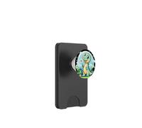Pide un deseo con este disfraz de dinosaurio de diente de león caprichoso PopSockets PopWallet para MagSafe