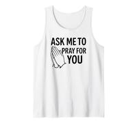 Pídeme Que Ore por ti - Jesucristo y Cristianismo Fe Camiseta sin Mangas