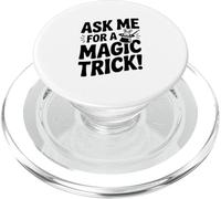 ¡Pídeme un Truco de Magia! Diversión para Magos PopSockets PopGrip para MagSafe