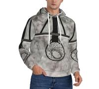 Pidgazdfgv Amazing Basketball Court - Sudadera de forro polar con capucha para hombre, casual, con cordón de contraste y bolsillo Kaola, Negro, S