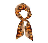 Pidgazdfgv Aromatic Candle - Pañuelo de seda de morera de 46 pulgadas para mujer, bufanda de satén para el cuello, bufanda para el pelo