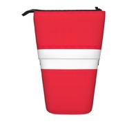 Pidgazdfgv Estuche portátil con bandera austriaca para lápices, escuela, oficina, niños, estudiantes, adultos, niñas, niños, regalo de maquillaje