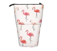 Pidgazdfgv Flamingo - Estuche portátil para lápices, escuela, oficina, niños, estudiantes, adultos, niñas, niños, regalo de maquillaje