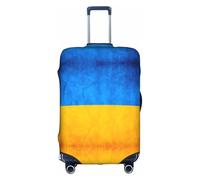 Pidgazdfgv Funda protectora para maleta, con bandera de Ucrania, para maleta, para equipaje de tamaño S-XL, White, XL