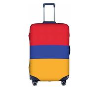 Pidgazdfgv Funda protectora para maleta, diseño de la bandera de Armenia, para maleta de tamaño S-XL, White, L