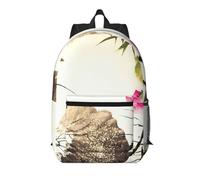 Pidgazdfgv Ink Lotus Painting - Mochila para laptop de 17 pulgadas, para escuela, negocios, vuelos, fin de semana, para mujeres y hombres