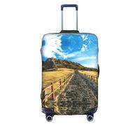 Pidgazdfgv Jeju Island Korea - Funda protectora para maleta, funda protectora para maleta de tamaño S-XL, White, S