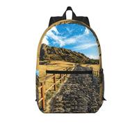 Pidgazdfgv Jeju Island Korea - Mochila para laptop de 17 pulgadas, para escuela, negocios, vuelos, fin de semana, funda de equipaje para mujeres y hombres