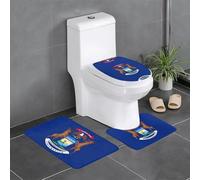 Pidgazdfgv Juego de 3 tapetes antideslizantes para baño, diseño de bandera del estado de Michigan