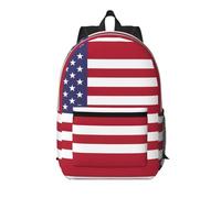 Pidgazdfgv Mochila para laptop de 17 pulgadas con bandera americana, para escuela, negocios, vuelo, fin de semana, funda de equipaje para mujeres y hombres