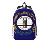 Pidgazdfgv Mochila para laptop de 17 pulgadas con bandera del estado de Kentucky, para escuela, negocios, vuelos, fin de semana, funda de equipaje para mujeres y hombres