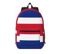 Pidgazdfgv Mochila para laptop de 17 pulgadas, diseño de bandera de Costa Rica, para escuela, negocios, vuelo, fin de semana, funda de equipaje para mujeres y hombres