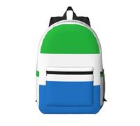 Pidgazdfgv Mochila para laptop de 17 pulgadas, diseño de bandera de Sierra Leona, para escuela, negocios, vuelo, fin de semana, funda de equipaje para mujeres y hombres