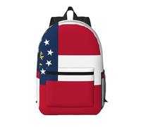Pidgazdfgv Mochila para laptop de 17 pulgadas, diseño de bandera del estado de Georgia, para escuela, negocios, vuelo, fin de semana, para mujeres y hombres