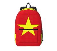 Pidgazdfgv Mochila para laptop de 17 pulgadas, diseño de bandera vietnamita, para escuela, negocios, vuelo, fin de semana, para mujeres y hombres
