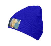 Pidgazdfgv Pretty Flowers - Gorro para hombre y mujer, diseño de calavera, ligero, térmico, unisex, color azul