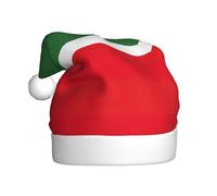 Pidgazdfgv Sombreros de Navidad con bandera de la República de Chechenia para adultos, divertidas decoraciones de cristal de Navidad, fiesta de Papá Noel, árbol de Navidad, hogar