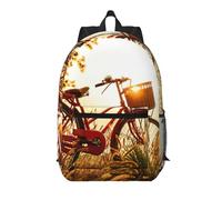 Pidgazdfgv Sunset Rural View - Mochila para laptop de 17 pulgadas, para escuela, negocios, vuelos, fin de semana, funda de equipaje para mujeres y hombres