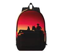 Pidgazdfgv Texas Cowboy - Mochila para laptop de 17 pulgadas, para escuela, negocios, vuelos, fin de semana, funda de equipaje para mujeres y hombres