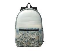 Pidgazdfgv Tokyo Bird Eye View - Mochila para laptop de 17 pulgadas, para escuela, negocios, vuelos, fin de semana, funda de equipaje para mujeres y hombres