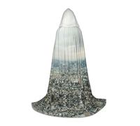 Pidgazdfgv Tokyo - Capa con capucha de ojo de pájaro para Halloween, accesorios de disfraces, fiesta de disfraces y cosplay