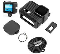 Pidynx Funda protectora de silicona para GoPro Hero de repuesto, cubierta lateral de lente, accesorios de cámara deportiva