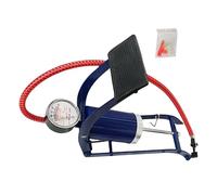 Pie, bicicleta con manómetro, aire de Neumático Portátil para Coches, Bicicletas, Motocicletas, Globos y Otros Objetos Inflables