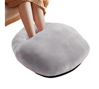 Pie calefactor eléctrico USB para una calidez acogedora, diseño de zapatos de dibujos animados con material suave, calentador resistente para dormitorio, hogar, debajo del escritorio, adultos, hombres