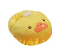 Pie calefactor eléctrico USB para una calidez acogedora, diseño de zapatos de dibujos animados con material suave, calentador resistente para dormitorio, hogar, debajo del escritorio, adultos, hombres