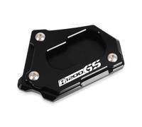 Pie de Apoyo Lateral Almohadilla para Caballete Lateral De Motocicleta para R1250GS, R1200GS, LC. Extensión Placa Soporte. Ampliación(Negro 5)