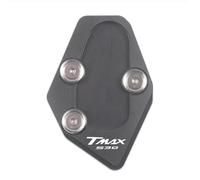 Pie de Apoyo Lateral Almohadilla para Caballete Lateral De Motocicleta para Yamaha TMAX 530 T-MAX TMAX530 T-MAX530 2015-2016. Extensión Ampliación La Placa Soporte(Titanio)