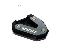 Pie de Apoyo Lateral Extensor de Pata de Cabra para Motocicleta para Suzuki GSX-R 750GSX R600GSXR 1000 1000R. Base de extensión para Pata de Cabra.(Titanio 3)