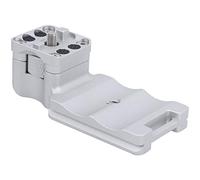 Pie de Base para Cuello de Lente, Pie de Base de Repuesto para Cuello de Trípode de Aleación de Aluminio de 3,2 X 1,5 X 1,2 Pulgadas con Tornillo de 1/4 de Pulgada para Lentes