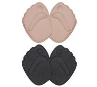 Pie de fiesta 17 × 11 × 3 2 pares de almohadillas gruesas de gel antideslizante - Almohadilla metatarsiana