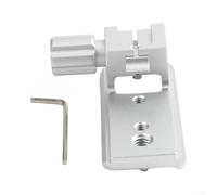 Pie de Lente Aluminio para Sony FE 100-400mm Estable | Aleación aluminio, para ajuste perfecto para sony FE 100-400mm, estabilidad mejorada, acabado plateado, uso profesional