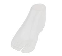 Pie de maniquí para hombre, modelo de pie para calcetines, zapatos, soporte de exhibición transparente