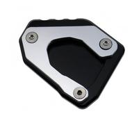 Pie de placa de extensión soporte motocicleta para BMW G310R 2017-2019 | Almohadilla de ampliación del soporte lateral(Gris)