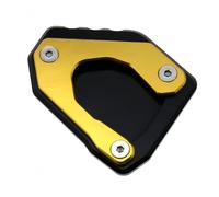 Pie de Placa extensión Soporte Motocicleta para BMW G310R 2017-2019 | Almohadilla de ampliación del soporte lateral(color dorado)