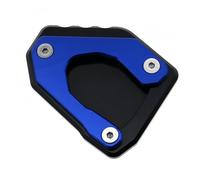 Pie de Placa extensión Soporte Motocicleta para BMW G310R 2017-2019 | Almohadilla de ampliación del soporte lateral(Azul)