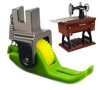 Pie De Presión De Rodillos Estrechos, Pie De Presión De Costura Recta | Pie De Costura Del Pie Prensador Prensador Prensador De Prensador Multifuncional Para Seda, Algodón, Cuero En Máquinas A