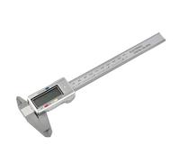 Pie De Rey Calibrador Vernier digital electrónico de fibra de carbono de 150 mm/6 pulgadas, micrómetro con pantalla grande, herramientas de medición