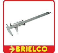 PIE DE REY CALIBRE 150MM 6" METALICO CON ESTUCHE DE TRANSPORTE AJUSTABLE BD3755