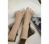 Pie de silicona, Pies Femeninas de Silicona Pie falso realista, el modelo de pie de silicona simulada muestra pies hermosos y textura de pie hermosa, material TPE 100% envío de pie nuevo